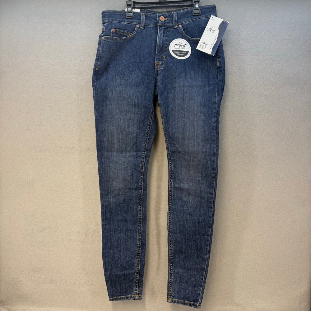 Dickies Jeans Women's 6R Blue Skinny Perfect Shape Jeans Stretch NWT